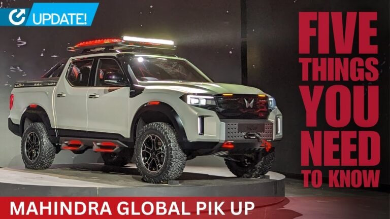 Mahindra Global Pick Up के लांचिंग से पहले ही दे रहा है Toyota Hilux को धोबी पछाड़