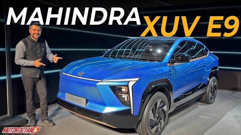 Mahindra XUV E9 इलेक्ट्रिक कार दे रहा है धाकड़ माइलेज कीमत में खींच सबका ध्यान