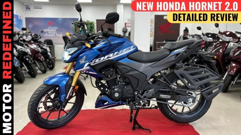 New Honda Hornet 2.0 बाइक अपने स्पोर्टी लुक से खींच रहा है सबका ध्यान जाने इसकी कीमत