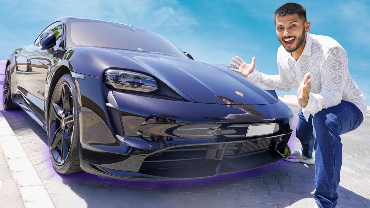 Porsche Taycan Car इलेक्ट्रिक कर अपने स्पोर्टी लुक के साथ मचा रहा है हड़कंप कीमत ने खींचा सबका ध्यान