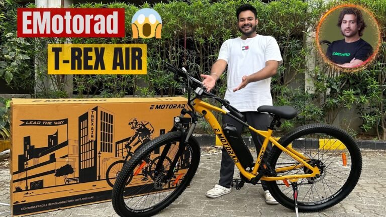 EMotorad T-REX AIR इलेक्ट्रिक साइकिल पर चल रहा है धुआंधार ऑफर जल्दी कर कहीं छूट न जाए मौका