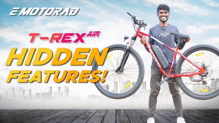 EMotorad T-REX AIR Electric Bicycle पर चल रहा है भारी छूट जाने कितने में ले जा सकते हैं घर