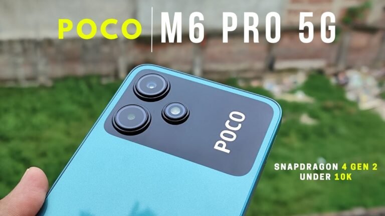 सिर्फ ₹6,999 में घर ले जाए Poco M6 Pro 5G स्मार्टफोन जोरदार फीचर और धमाकेदार प्रोसेसर के साथ हो रहा है लॉन्च